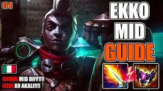 EKKO MID SPIEGATO BENE 🔥 | Guida Completa ITA su Macro e Micro, League of Legends #01