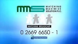 Ident matching maximize solution plc. / Matching broadcast ปี 2557 Ver.2