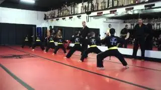 Martial Arts Orange County - Yellow Belt Form at WCK