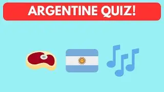 How Much do you Know ABOUT ARGENTINA? Let's Find Out! | ARGENTINA Quiz