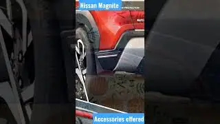 Nissan Magnite || Accessories offered #shorts #nissanindia #magnite #nissan