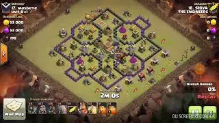 Best army combo of doing 3 star on th8