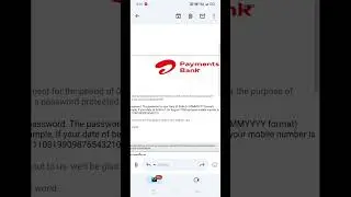 Airtel Payments Bank Account Statment Password #airtelbank #airtelpaymentbank #shortvideo