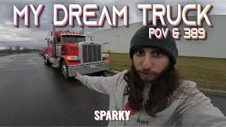 DRIVING MY DREAM TRUCK ! - 2024 Peterbilt 389 - POV