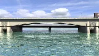Le pont du Wouri (Cameroun)