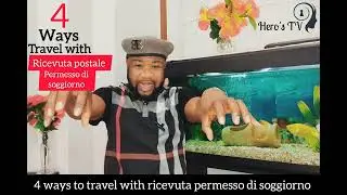 4 ways to travel when your Permesso di soggiorno Is on renew