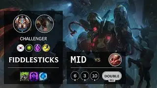 Fiddlesticks Mid vs Vladimir - KR Challenger Patch 10.14