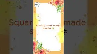 🌟 Quick Calculation Challenge 16 | Square Root Snap #shorts