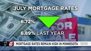 With mortgage rates remaining at 6.7%, Minnesota homeowners increasingly staying rooted