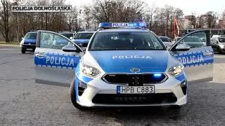 Nowe radiowozy dolnośląskiej policji