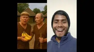Banana : Modi vs Trump and Putin #funny #funnyshorts #modi #trump #putin