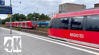 Trains Germany | 4K | Münster