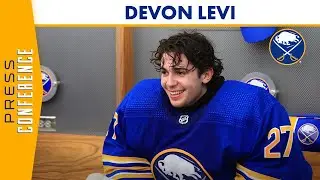 &ldquo;It&rsquo;s Just A Great Feeling&rdquo; | Buffalo Sabres Goaltender Devon Levi Reflects On His NHL Debut