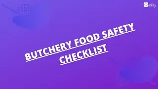 Butchery Food Safety Checklist