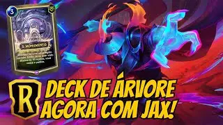 NOVO DECK DE JAX TRISTANA COM &Aacute;RVORE DE BAND&Oacute;POLIS - Legends of Runeterra
