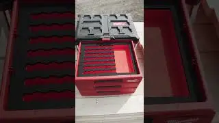 Milwaukee Packout Foam Inserts #milwaukeetools