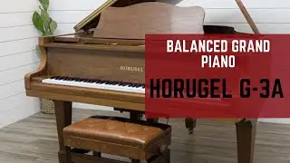 Horugel Piano Model G-3A | Balanced Grand Piano | Built in 1986