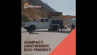 Solar Portable Kit | Renewable Power Solution | Solar Solution For Hiking, Camping | Maxima Solar