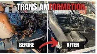 1979 Trans Am | Full Interior Final Assembly Before Duct Tape Drags | Muscle Car Classic Restoration