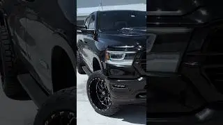 RAM 1500 Laramie - 22&rdquo; TIS Wheels & 33&rdquo; Toyo Open Country AT3s #RAMtrucks #tiswheels #CTMcustoms