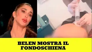 Belen Ha Mostrato i Risultati Dell’Ozonoterapia e Anche il Fondoschiena