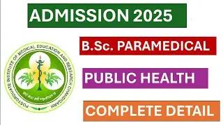 B.Sc Paramedial and BPH courses at PGI Chandigarh || #admission2025 #pgimerchandigarh #viralvideo