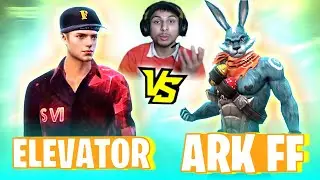 Elevator vs ARK FF 😱 || Two Mobile Player Legends 🔥 || Nonstop Gaming