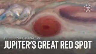 Moving Winds in Jupiter&rsquo;s Great Red Spot &mdash; Hubble Space Telescope
