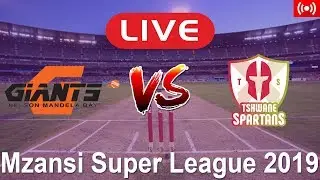 🔴|| LIVE || Nelson Mandela Bay Giants vs Tshwane Spartans, 23rd Match | Live Cricket Score #CricBD