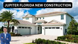 1 ACRE JUPITER FLORIDA NEW CONSTRUCTION HOME TOUR | BRIDGEWATER | LIVINGSTON MODEL | FLORIDA