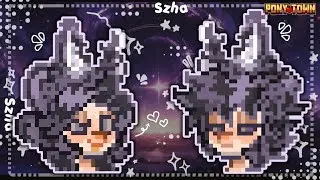 ✮⋆ Pony Town⋆˙ ∘₊✧Fluffy Ears With Hairstyles Tutorial✧₊∘