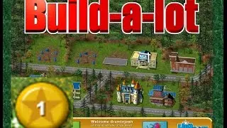Build-a-lot Level 1 (Meadow Dale) Super Efficiency Playthough