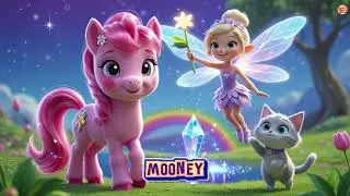 Strawberry and the Wish Crystal &ndash; جادوئی خواہش کا کرسٹل | Magical Pony Story for Kids |Bedtime story