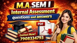 RBU SEM I,English Internal Assessment Questions and Answers with pdf /#7908334793 #rbudde #IA_answer