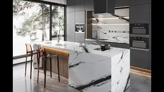 Professional Calacatta Quartz Slabs and Countertops Factory-Esta Stone #calacattaquartz #quartzslab