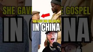 Grandma Preaches Gospel In CHINA🤯😱‼️ #christian #china #gospel #shorts