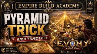 A MASSIVE thanks to UNCLERAWN for this pyramid trick on Evony