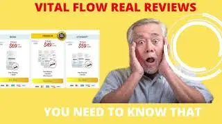Vitalflow Prostate Real  Review 2021-Does Vital Flow Works ? ⚠️Watch Before You Buy VitalFlow⚠️
