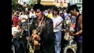 1992 Nyack NY street fair screaming girl fans - many locations