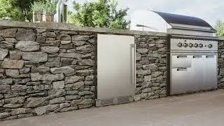 Zephyr's Presrv Outdoor Single Zone Beverage Cooler