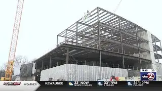 UWGB reaches construction milestone on new Cofrin Technology and Education Center