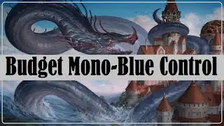 Standard BUdget Mono BlUe Control- MtG Arena Value Worth Free F2P BRO zero wildcards
