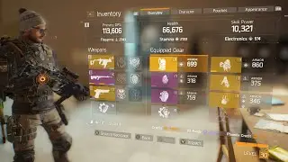 THE DIVISION - BEST HIGH END WEAPONS & GEAR! BEST LEVEL 30 CHARACTER SHOWCASE!