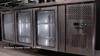 HOW TO USE: MODENA Professional CG 3180 - Counter Chiller