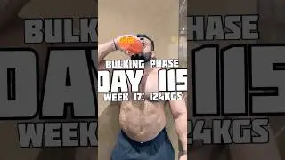 DAY115 #motivation #bodybuilding #bulkingworkout #bodybuildingmotivation #protein #bulkjourney #fit