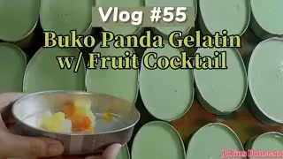 🥄: Buko Pandan Gelatin w/ Fruit Cocktail | Julius Dimaano