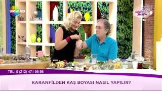 Karanfilden kaş boyası yapımı