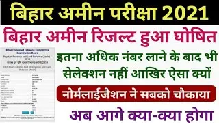 bihar amin result out | bihar amin result 2021 | bihar amin result | bihar amin result out