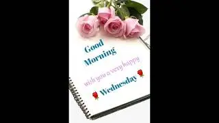 Good morning//Happy Wednesday #happywednesday #goodmorning #morningwishes #morning #shorts