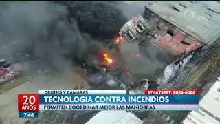 Tecnología contra incendios: drones y cámaras térmicas